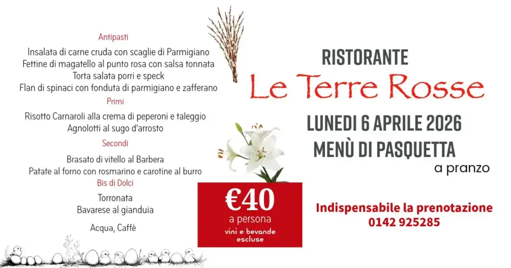 Scopri di più sull'articolo Pranzo di Pasquetta 2026